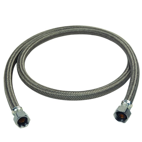 Brasscraft Speedi Plumb 1/2 in. Compression X 1/2 in. D FIP 48 ft. Brass Dishwasher Supply Line B3-48DWF